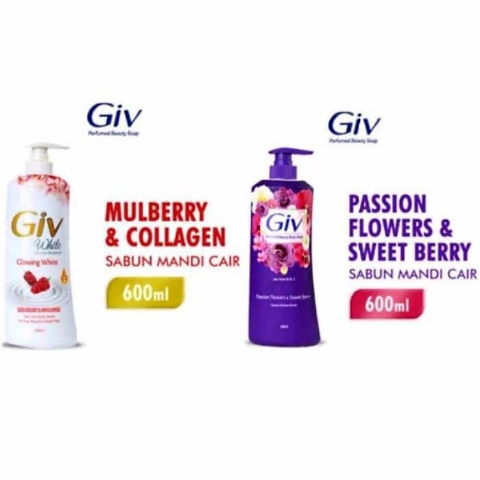 SABUN MANDI CAIR GIV PUMP 600 ml