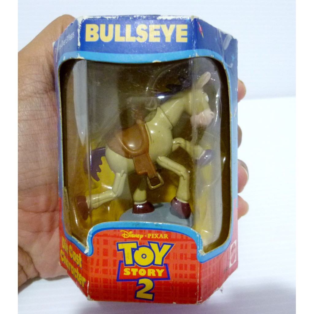 Action Figure Bullseye Original Mattel Disney Die cast Bullseye Toy Story Rare Figure