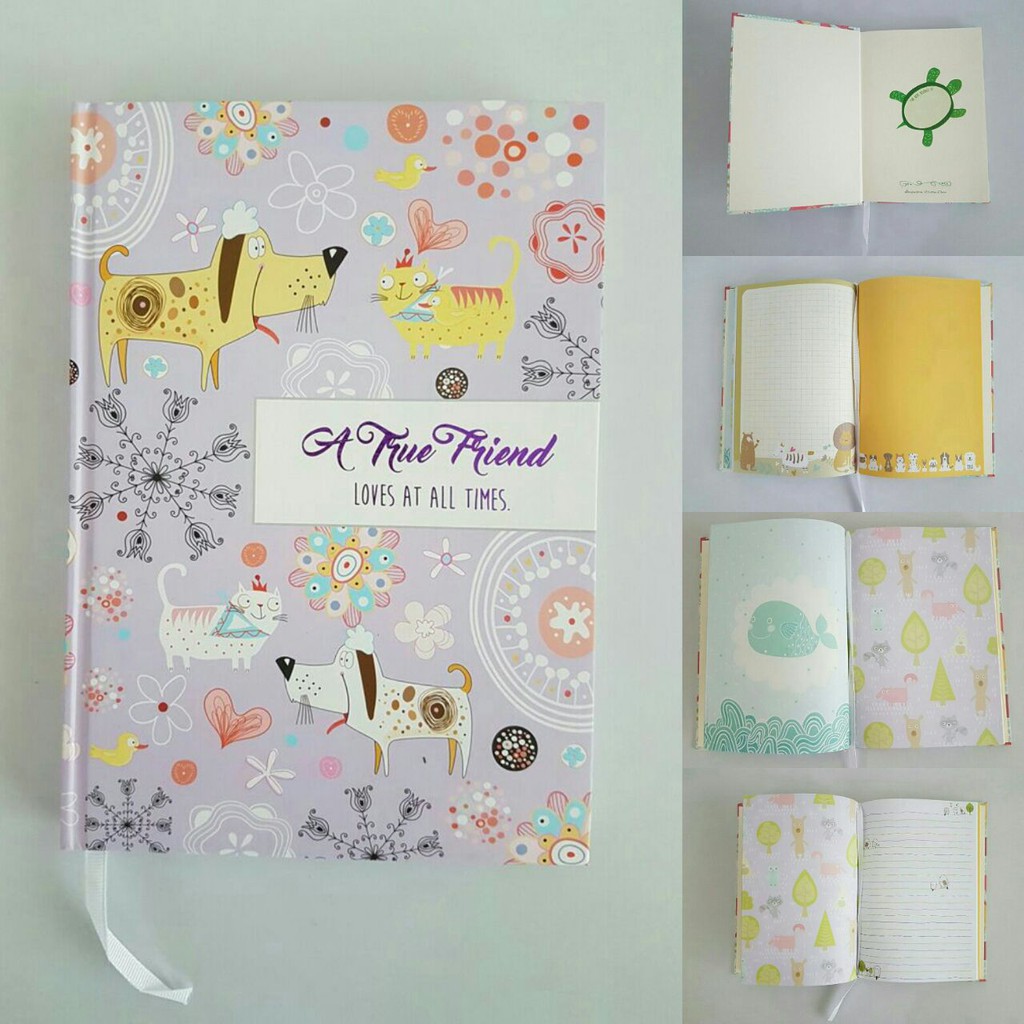 

Neatnote Diary Agenda - Animal Purple