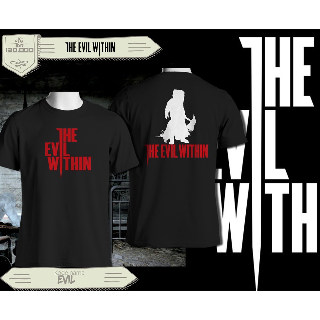 T-shirt Game Resident Evil Withine black color