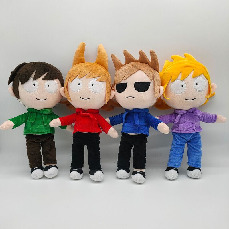 38cm/15in Exclusive Eddsworld Plush Cartoon  Boneka Doll Indoor Home Decoration Soft Stuffed Toy