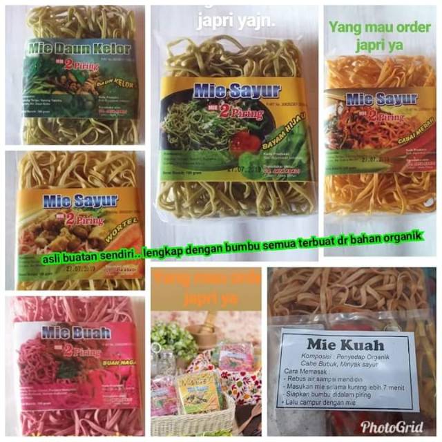 

Mie organik promo