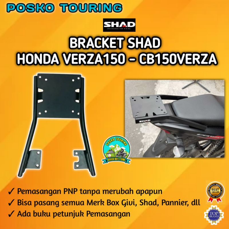 Bracket Shad Bracket Box Honda Verza150 CB150Verza