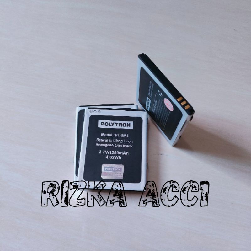 Baterai Batre Polytron Rocket R1 R2403 PL-5M4 PL5M4 Original Battery Batrai Hp