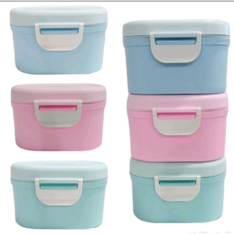 Tempat susu kotal penyimpanan susu bubuk bayi box tempat bumbu kue