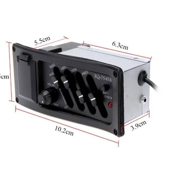Preamp Gitar | Spul Gitar | Equalizer Eq 7545R | EQ 7545 Full set