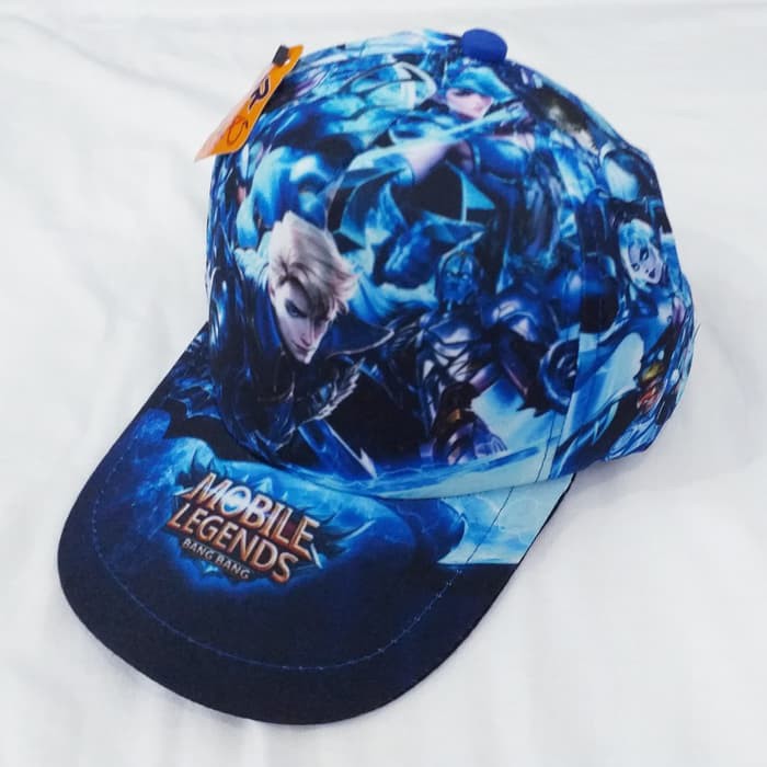 Topi Anak Remaja MOBILE LEGENDS/Topi Fashion Gaya+Pengatur Ukuran KEREN**