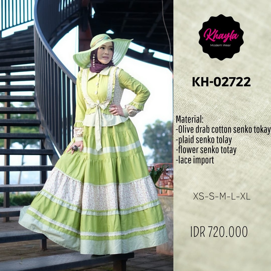 GAMIS DRESS KH-02722 KHAYLA