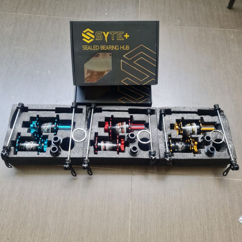 HUB FREEHUB SYTE 32 HOLE +INSTINCT SERIE D455 DISC BRAKE MULTI QR DAN T9A 15