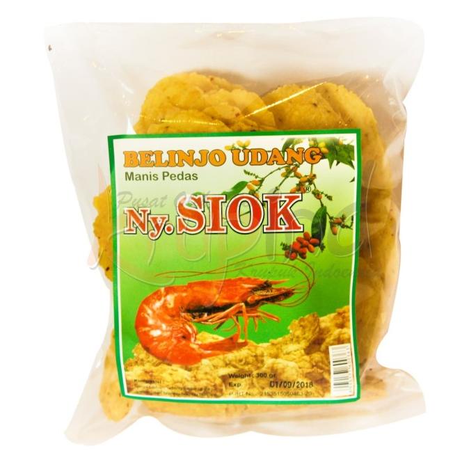 

Ny Siok / NySiok - Belinjo Udang Manis Pedas 300gr - Krupind
