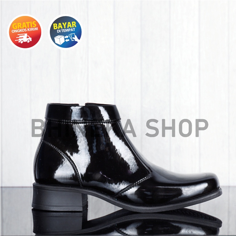 Sepatu Kilap PDH Dinas POLWAN SECWAN KOWAD KOWAL WARA  Sepatu Dinas Wanita Sepatu Kerja Wanita