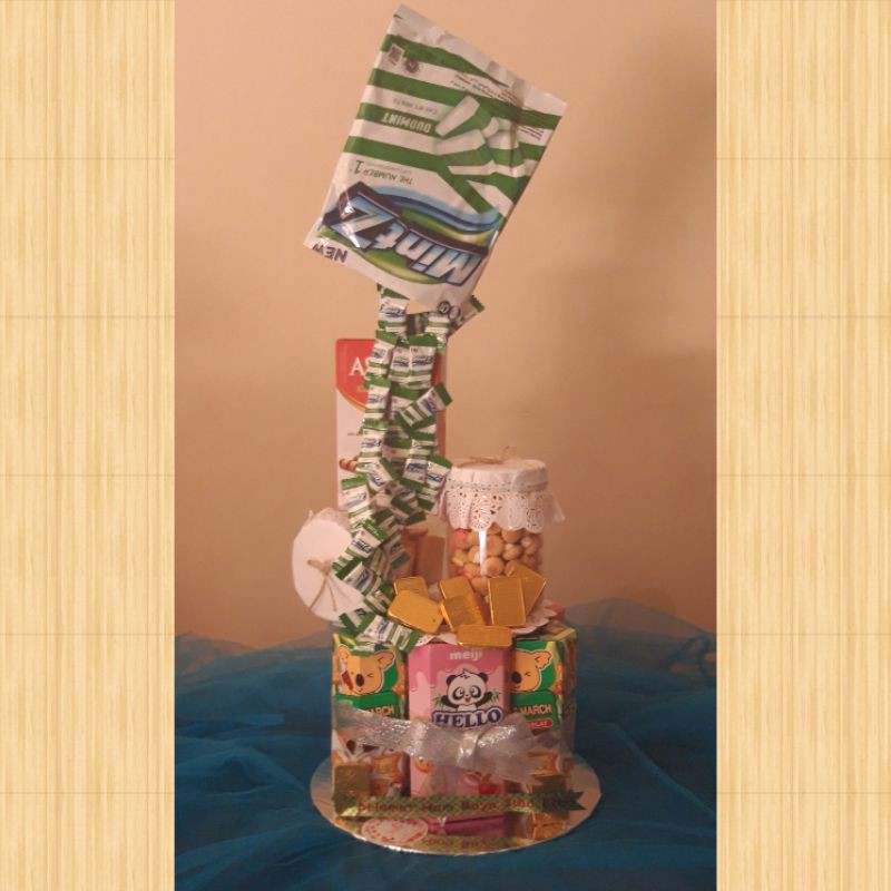 

snack tower/buket snack/snack cake