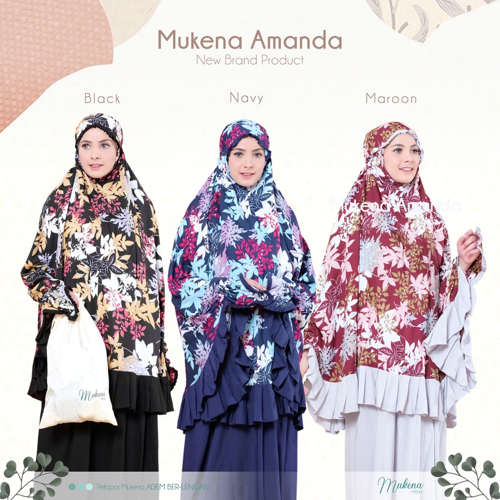 MUKENA AMANDA ORI ALYA HIJAB