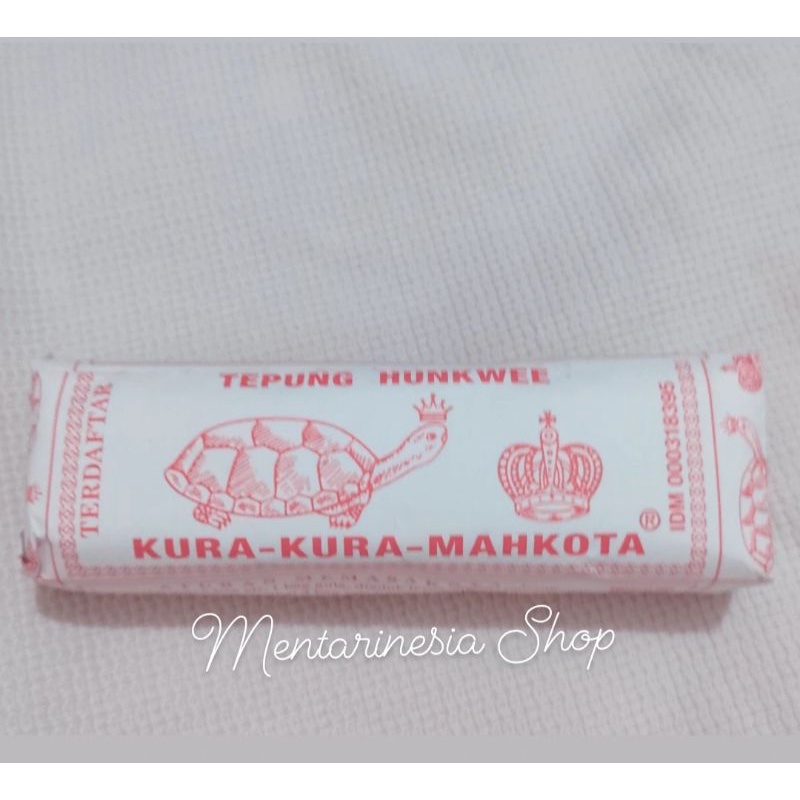 

Tepung Hunkwee Merk Kura-Kura Mahkota 95 Gram