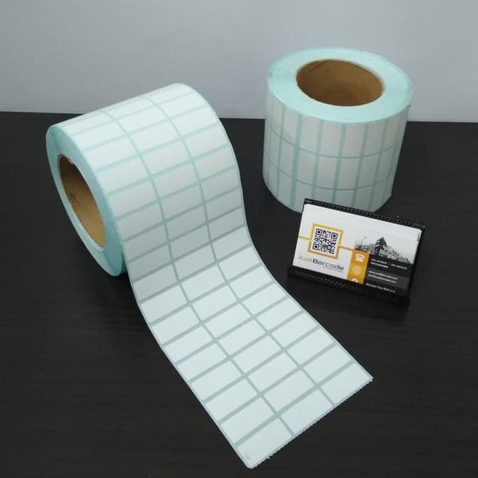 

Kualitas Terbaik] Label Barcode 33Mm X 15Mm ( 3 Line ) Semicoated Core Besar 10.000 Pcs