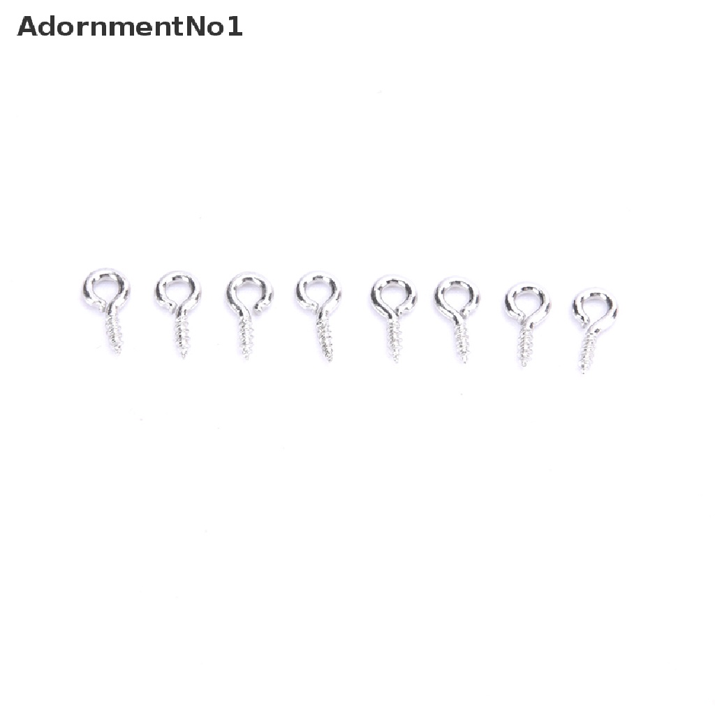 (AdornmentNo1) 220pcs / Set Gantungan Kunci + Rantai + Jump Ring + Sekrup + Eye Pins Bahan Resin Untuk Kerajinan Tangan DIY