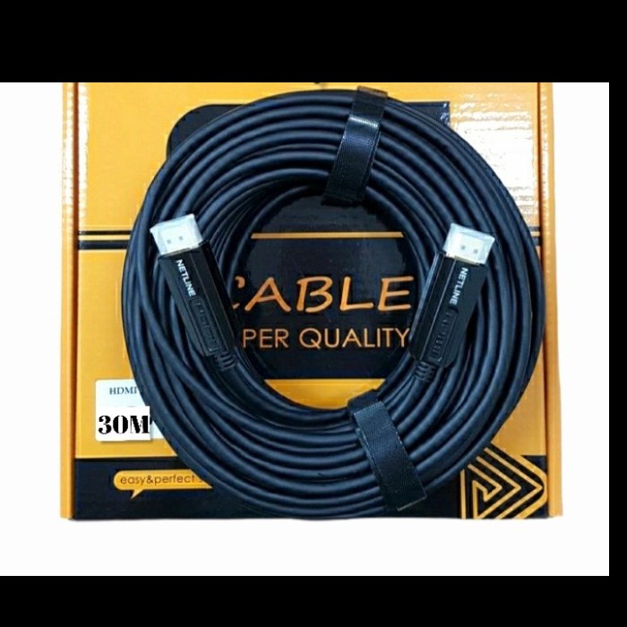 Hdmi Netline 30 Meter Fiber Optik Super