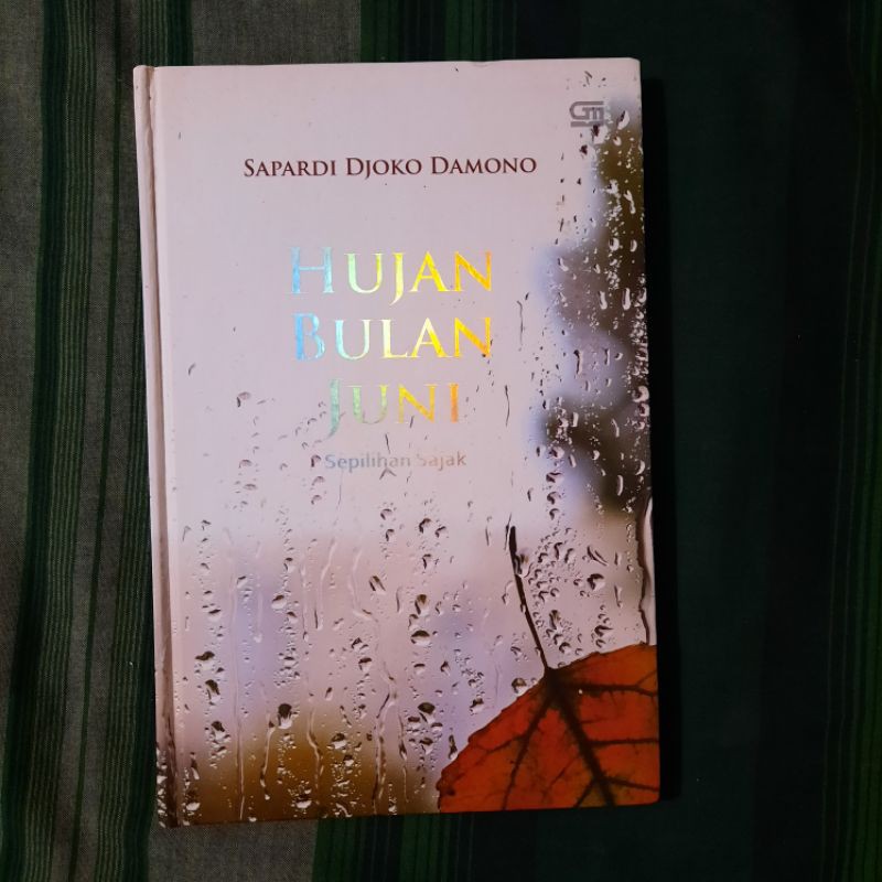 HUJAN BULAN JUNI SAPARDI JOKO DAMONO BUKU PUISI BEKAS ORIGINAL