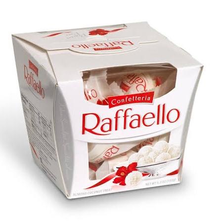 

FERRERO RAFFAELLO Confettaria 230gram Coklat Ferrero Raffaello