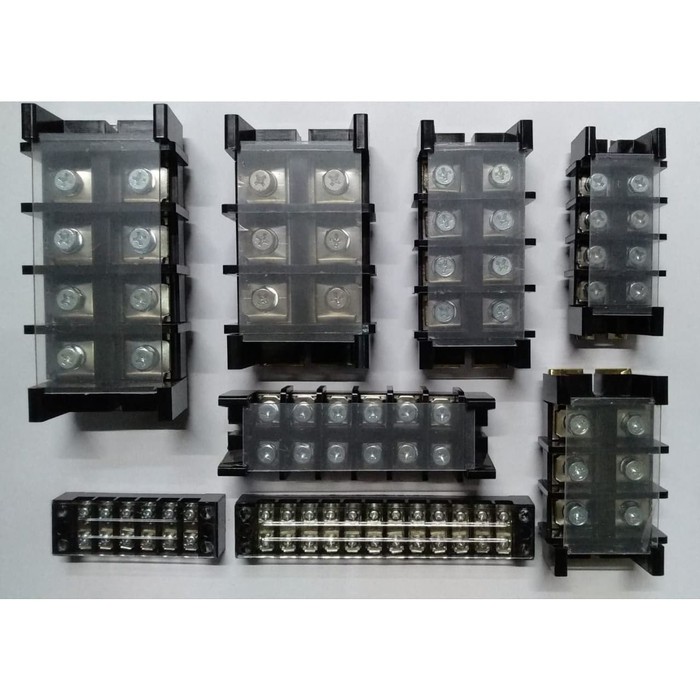 Terminal Blok 100A 6pole / STB100-6P merk PM / Isolator 100Ampere 6pole / Terminal Block PM 6P 100A