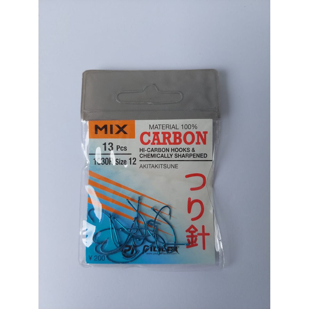Kail Pancing pioneer carbon mix 1030R Akitakitsune  murah berkualitas isi 13 pcs-0
