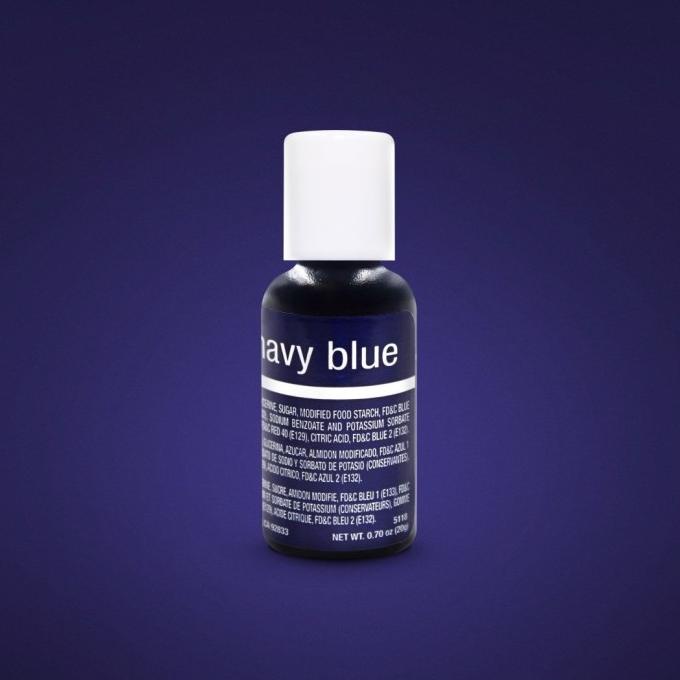 

Navy Blue Chefmaster Liqua-Gel Food Coloring 20 ml PROMO Kode 1086