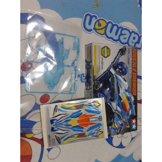 DISKON PART TAMIYA LOOSE BODY KNUCKLE BREAKER BLUE SPECIAL