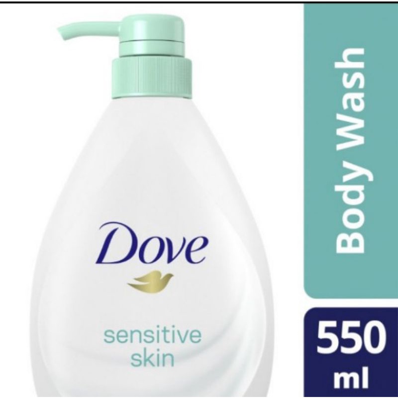 Dove Body Wash Sensitive Skin 550ml
