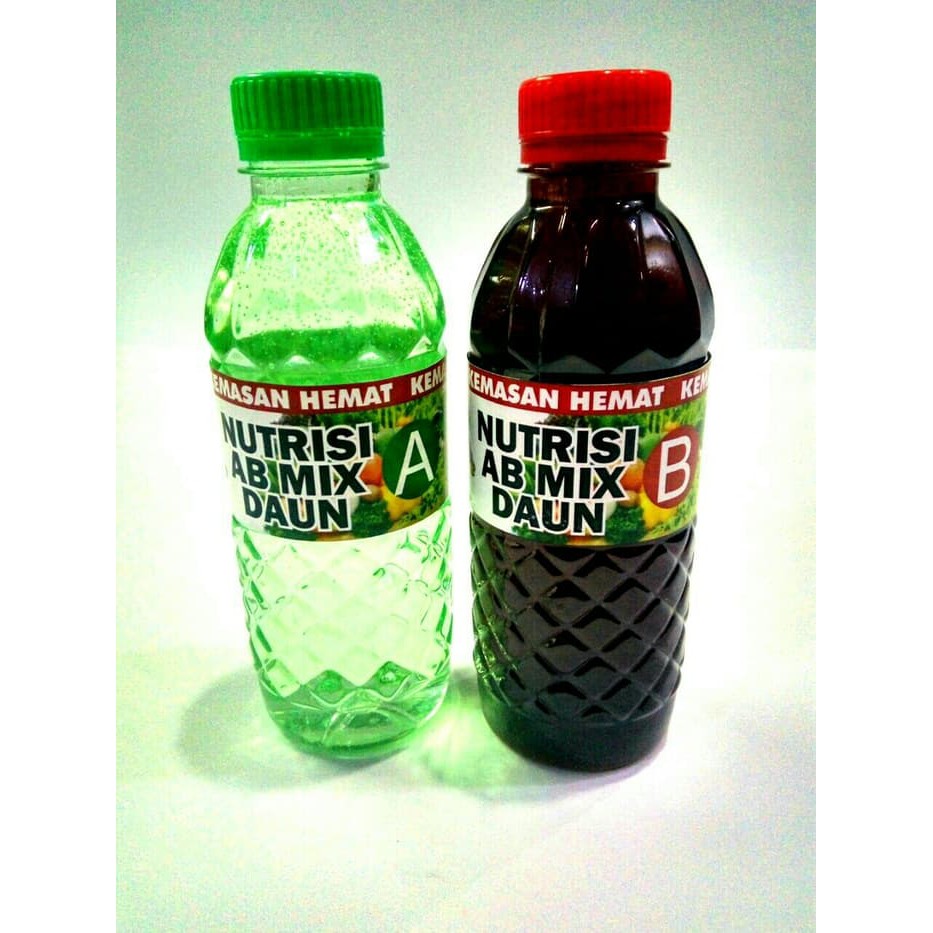 Nutrisi AB mix Daun Cair 250ml untuk 50liter