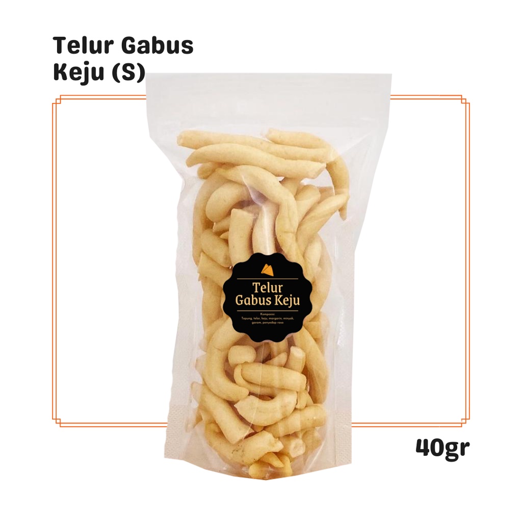 

SNACK KEKINIAN Telur Gabus Keju (S) 40gr / Snack Cemilan / Camilan Enak Asin Gurih Renyah