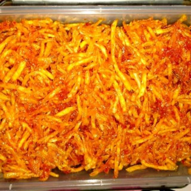 

Kentang Mustofa pedas