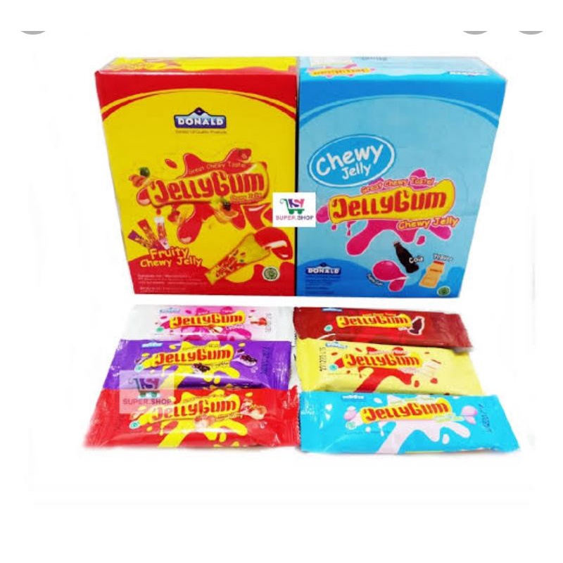 Jual DONALD JELLY GUM CHEWY Shopee Indonesia