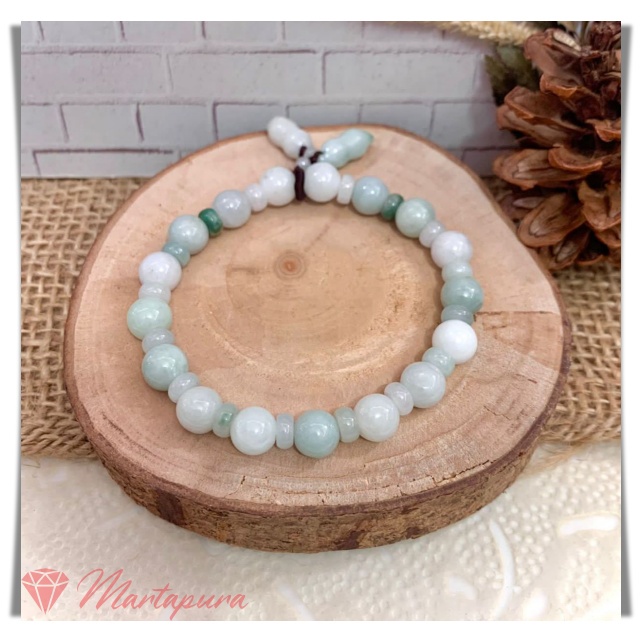 GBT1335 Gelang Batu Giok Birma