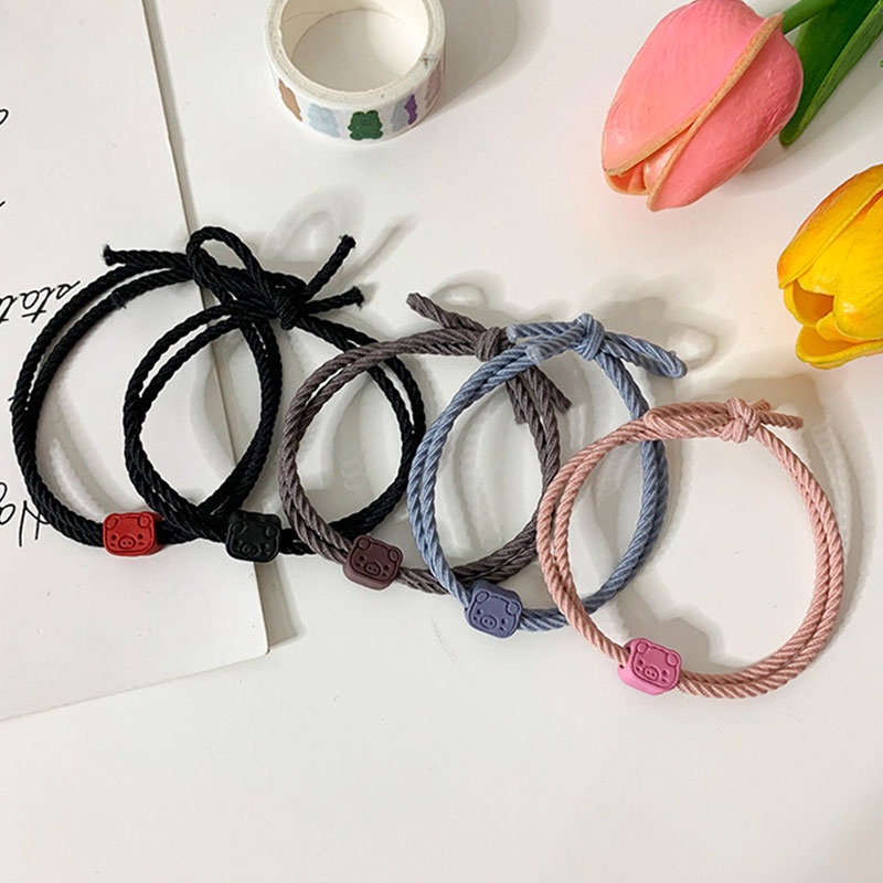 Imut Gelang Tali Elastis Kreatif Untuk Hadiah Valentine -PD