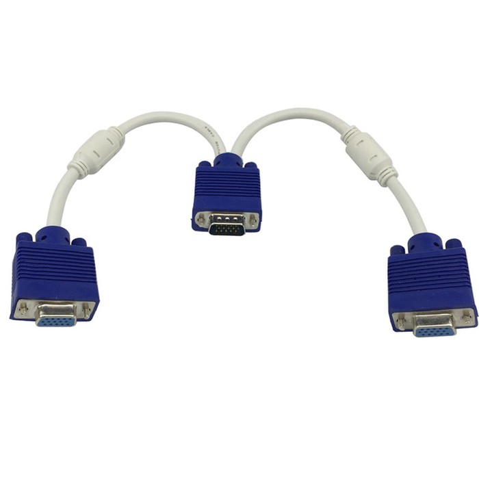 Kabel Vga Splitter By lexcron - Vga Splitter 1 ke 2