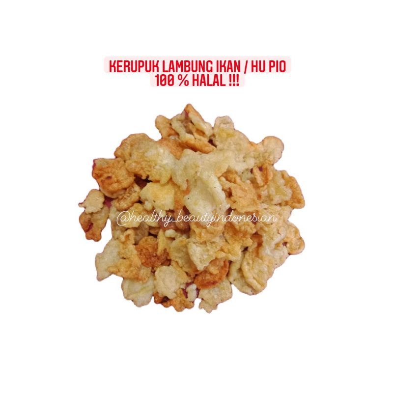 Hu Phio Hu Pio Hi Pio Pelampung Ikan Lambung Ikan Fish Maw Perut Ikan
