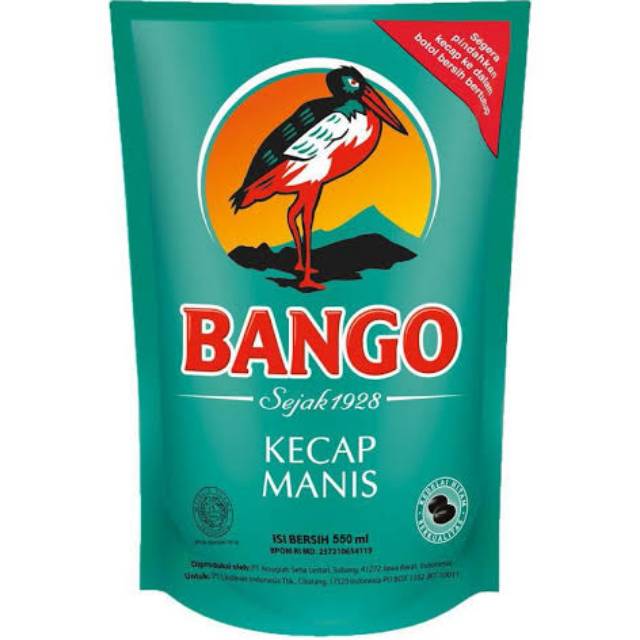 Jual Kecap Manis Bango 550ml Shopee Indonesia 4492