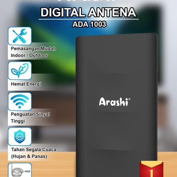Antena Tv Digital Outdoor / Indoor Arashi Ada 1003