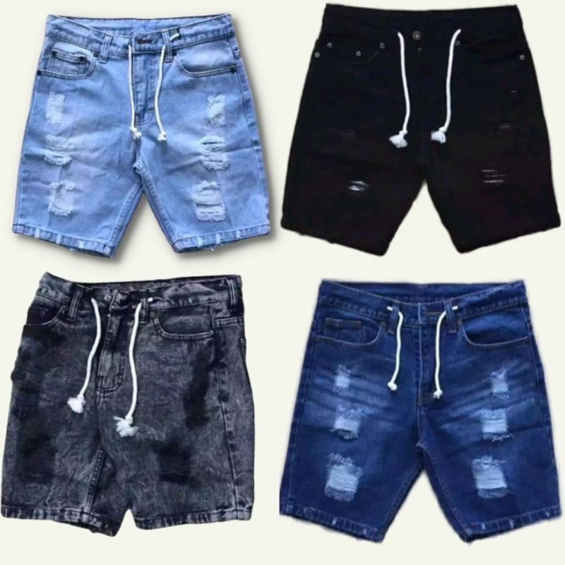 Celana Jeans Pria Hotpan sobek