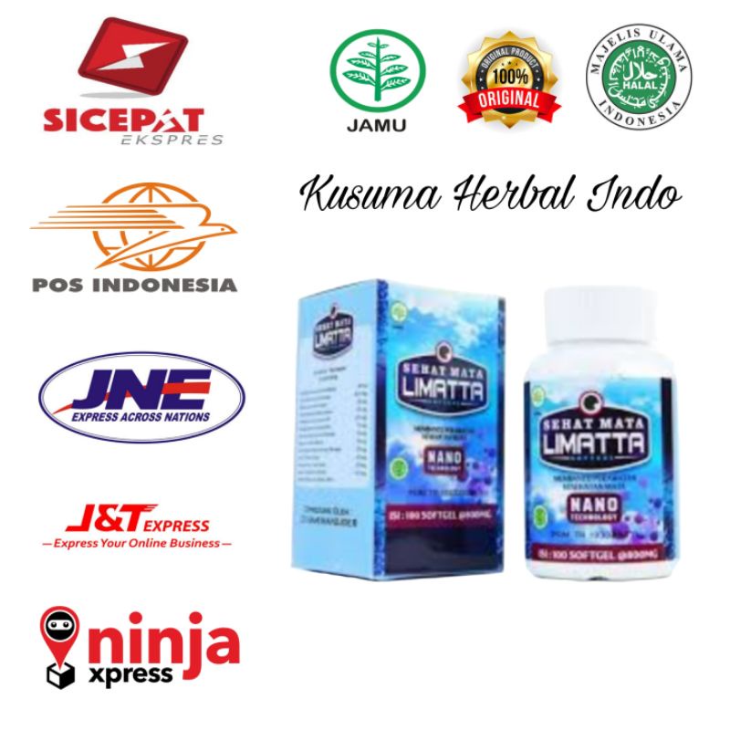 LIMATTA Walatra SEHAT MATA-LIMATTA Softgel 100% Original-Obat Mata Minus Katarak-Obat Mata Berlemak