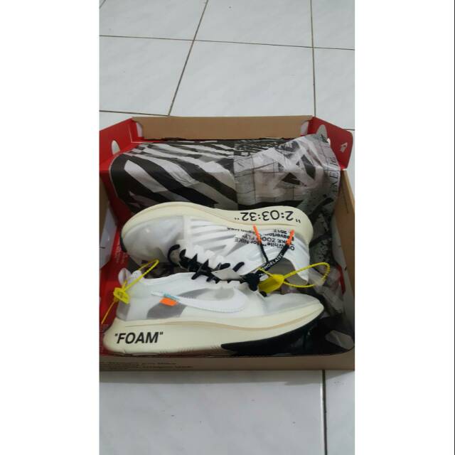 NIKE ZOOM FLY X OFF WHITE