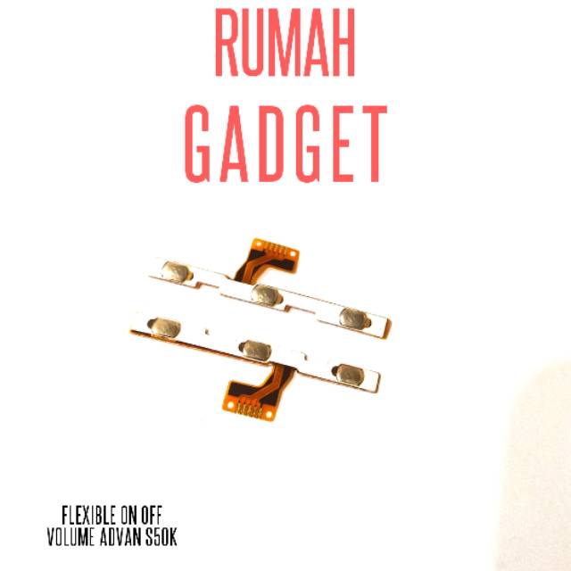 FLEXIBLE ON OFF VOLUME ADVAN S50K TOMBOL ON OFF VOLUME ADVAN S50K