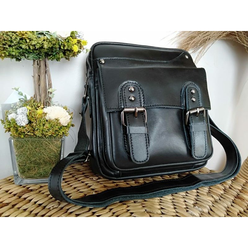 TAS PRIA & WANITA KULIT ASLI /TAS PRIA /TAS KULIT PRIA / TAS SELEMPANG / TAS SLEMPANG /SLEMPANG KULI