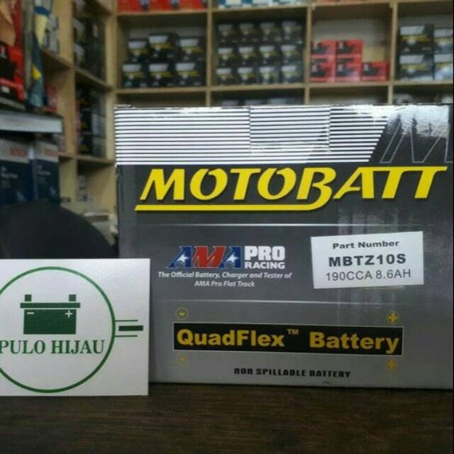 SALE AKI MOTOR MOTOBATT MBTZ10S AKI KERING