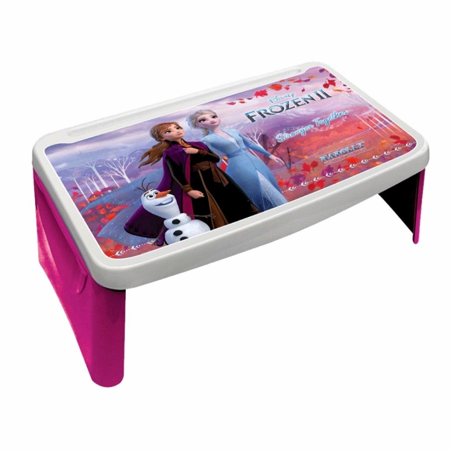 Napolly Frozen Meja Lipat Anak Karakter Belajar Lesehan Lap Desk Plastik