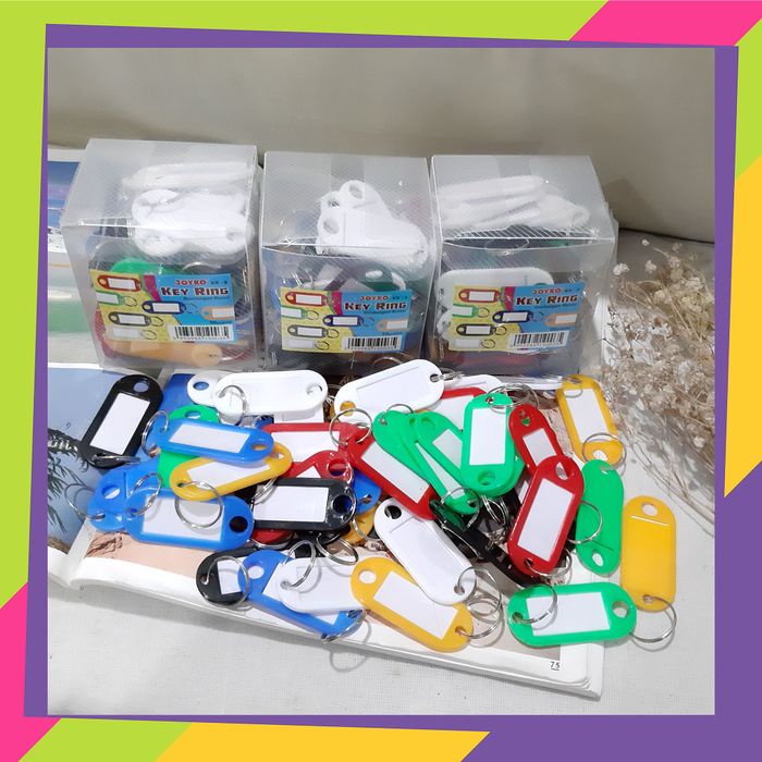 026E / Gantungan kunci Key lebel  isi 1pcs / Key lebel KR8 Joyko