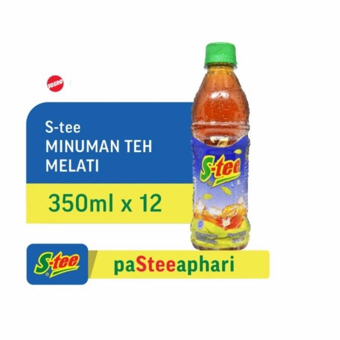 

[COD] Teh botol S-Tee SOSRO 350ml x 12pcs [COD]