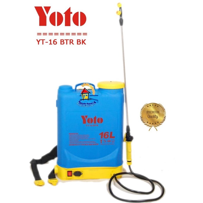 Sprayer Baterai / Elektrik Yoto Type Yt16Btr-Btr Termurah