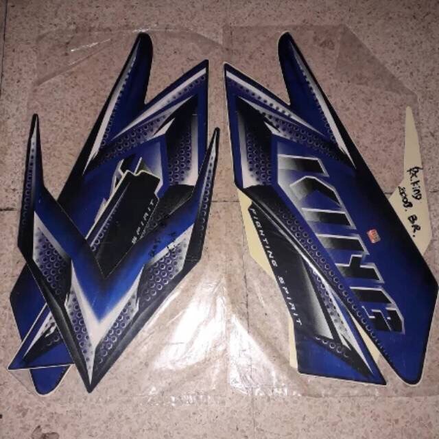 Striping stiker yamaha rx king full body