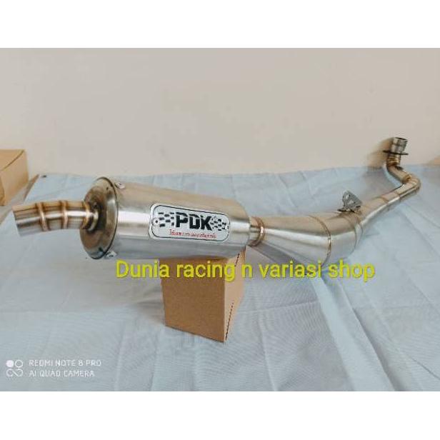 [[BISA COD]] Knalpot PDK F1ZR Force 1 F1 Sigma F1Z ALFA bahan full stenlis PDK original Thailand pro